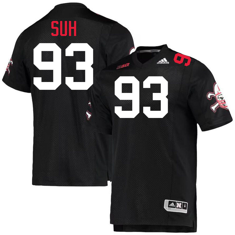 Ndamukong Suh Nebraska Jersey,Nebraska Cornhuskers Football Uniforms,Jersey-Blackshirt Home